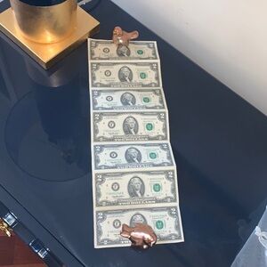 U.S. GOVERNMENT UNCUT SHEET TWO 2 DOLLAR